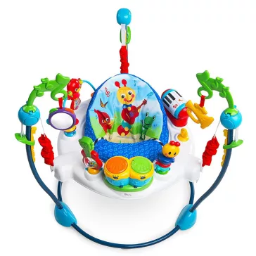   BABY EINSTEIN Ugráló/aktív központ 2 az 1-ben Neighborhood Symphony 6 hónapos kortól 11 kg-ig