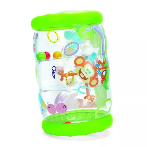 CHICCO Zenélő guruló henger Jungle 6m+