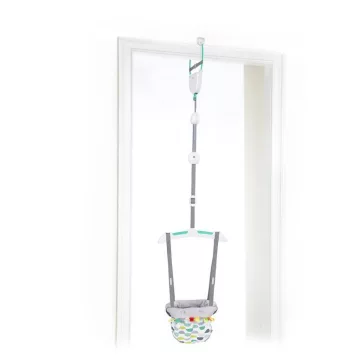   BRIGHT STARTS Ajtókerethez rögzíthető ugráló Playful Parade 6h+, 12kg-ig