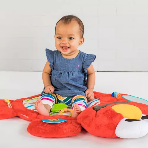 BRIGHT STARTS Játszószőnyeg Tummy-Time Elmo™ 0hó+