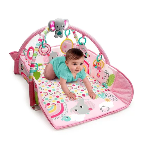 BRIGHT STARTS Játszószőnyeg 5in1 PiP Your Way Ball Play™ Rainbow Tropics™ 0hó+