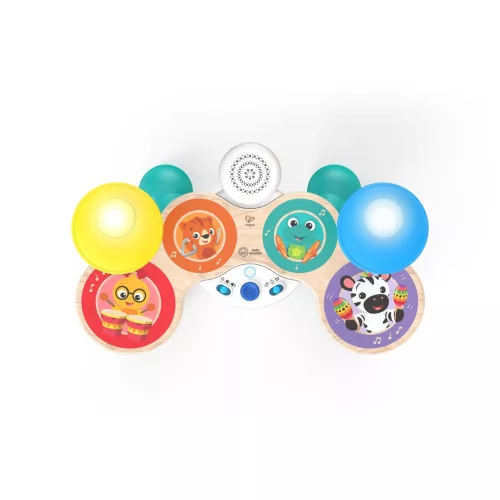BABY EINSTEIN Zenei játék - dobfelszerelés, Together in Tune Drums™ Connected Magic Touch™ HAPE 12hó