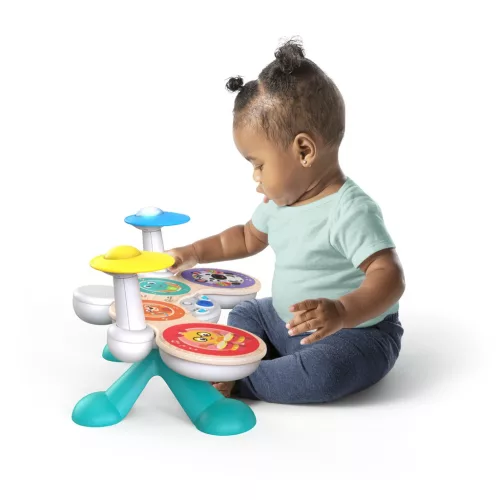 BABY EINSTEIN Zenei játék - dobfelszerelés, Together in Tune Drums™ Connected Magic Touch™ HAPE 12hó
