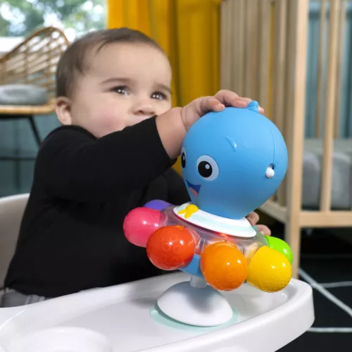 BABY EINSTEIN Érzékszervi játék polip tapadókoronggal Opus's Spin & Sea™ 3hó+