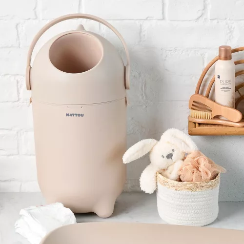 NATTOU Puha Softy Beige BPA-mentes pelenkázó alátét 50x70 cm