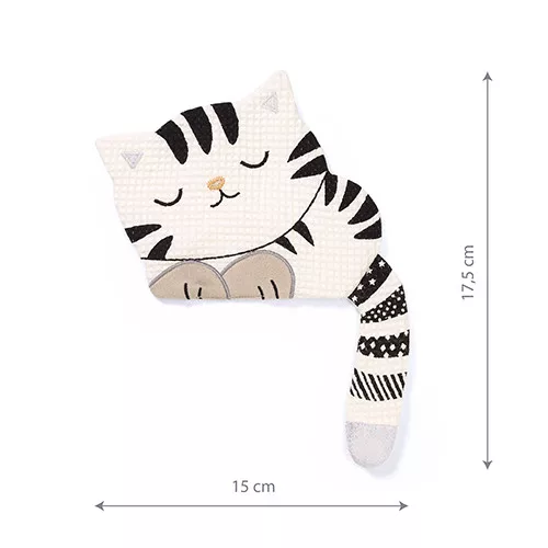BABYONO Játék puha Kitty 0m+