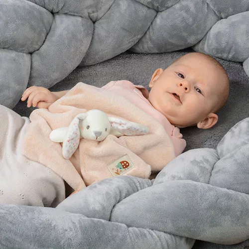 BABYONO Kismadár és takaró 2 az 1-ben Baby Bunny 0m+