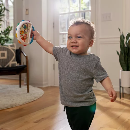 BABY EINSTEIN Tap & Shake™ Magic Touch™ HAPE 6hó+ Zenei Tamburin Játék