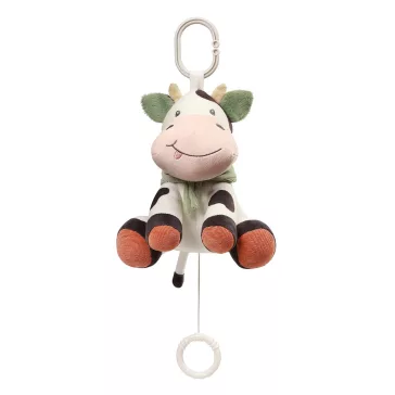 BABYONO Zenei játék C-gyűrűn Cow Bingo 0m+