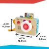 BABY EINSTEIN Interaktív játék hangkamerával HAPE 6hó+
