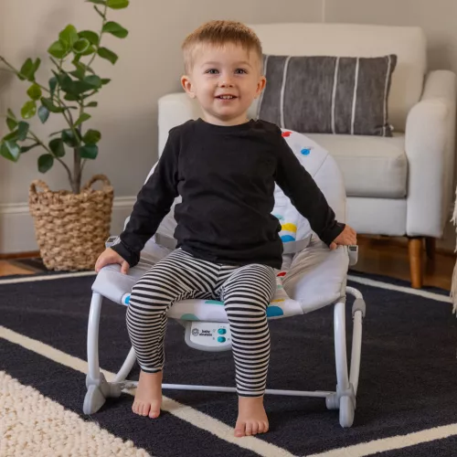 BABY EINSTEIN Zenei rezgő pihenőszék Dean's Discovery Spot™ 0hó+ 9kg-ig