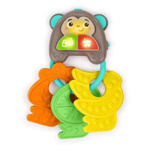 BRIGHT STARTS Zenei kulcsok játék MonKeys™ 6m+
