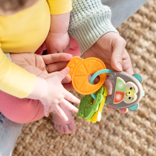 BRIGHT STARTS Zenei kulcsok játék MonKeys™ 6m+