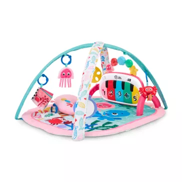   BABY EINSTEIN 4 az 1-ben aktivitás játszószőnyeg Kickin' Tunes™ Jellyfish Jamboree™ 0m+