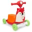 SKIP HOP Zoo ugráló 3 az 1-ben Ride-On Róka 12 hó+ 20 kg-ig