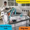 BABY EINSTEIN Játszókerettel és zongorával ellátott kiságy 3in1 Kick & Snooze™ 0hó+