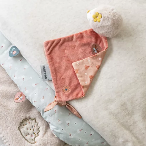 NATTOU Muchláček plyšový mini sündisznó Zoe 28 cm Mila, Zoe & Lana