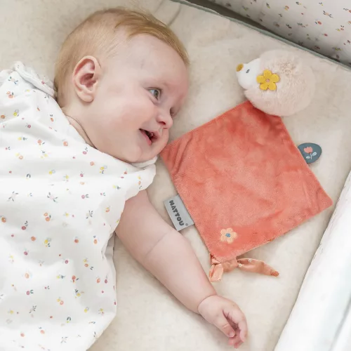 NATTOU Muchláček plyšový mini sündisznó Zoe 28 cm Mila, Zoe & Lana