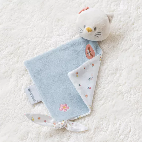 NATTOU Muchláček plyssový mini macska Lana 28 cm Mila, Zoe & Lana