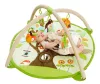 SKIP HOP Játszószőnyeg 5 játékkal, párna Treetop Friends zöld-barna 0m+