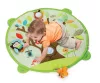 SKIP HOP Játszószőnyeg 5 játékkal, párna Treetop Friends zöld-barna 0m+