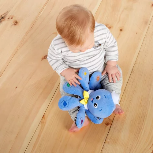 BABY EINSTEIN Zenélő játék polip Octoplush™ 3hó+