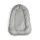 PETITE&MARS Babafészek  FEEL SAFE Light Grey 90 x 60 cm