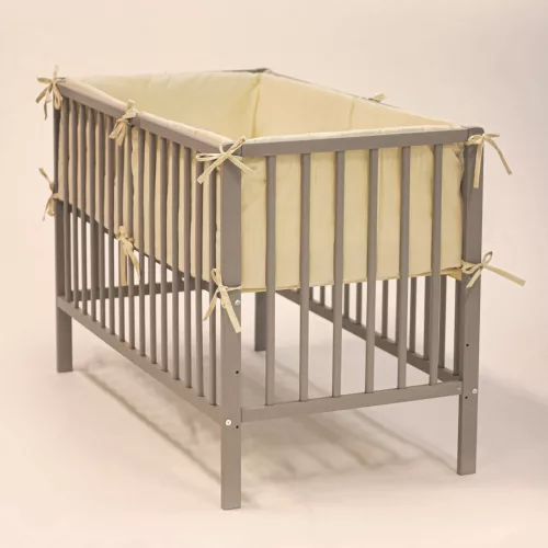 PETITE&MARS Rácsvédő kiságyba  TILLY MAX Light Beige 360 cm