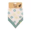 PETITE&MARS Bandana előke Luke 2 db Bézs Kiwis&Misty Zöld 3m+