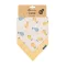 PETITE&MARS Bandana előke Luke 2 db Bézs Körte&Intenzív Okker 3hó+