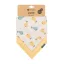 PETITE&MARS Bandana előke Luke 2 db Bézs Körte&Intenzív Okker 3hó+