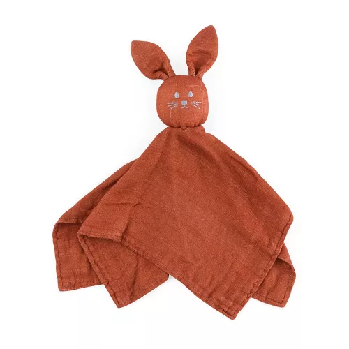PETITE&MARS Mazlíček bambusz muszlin Hugo Cinnamon Spice 0m+