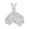 PETITE&MARS Mazlíček bambusz muszlin Hugo Pink Meadow 0m+