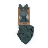 PETITE&MARS Bambusz muszlin szundikendő Hugo Misty Green 0hó+