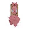 PETITE&MARS Bambusz muszlin szundikendő Hugo Dusty Rose 0hó+