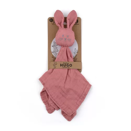 PETITE&MARS Bambusz muszlin szundikendő Hugo Dusty Rose 0hó+