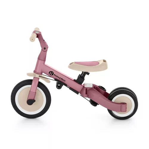 PETITE&MARS Multifunkciós tricikli 5in1 Turbo Dusty Rose