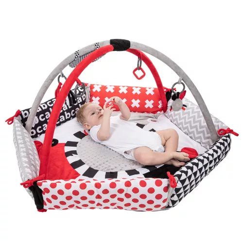 CANPOL BABIES Kontrasztos játékszőnyeg SENSORY