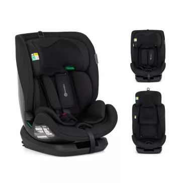   PETITE&MARS Autósülés Prime Pro i-Size Coal Black Air 76-150 cm (9-36 kg)
