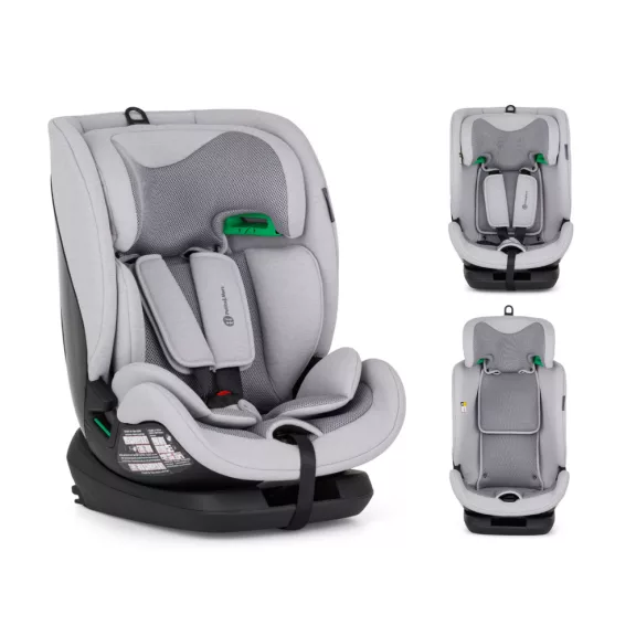 PETITE&MARS Autósülés Prime Pro i-Size Gentle Grey Air 76-150 cm (9-36 kg)