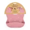 PETITE&MARS Szilikon előke Take&Match Rose Princesses 6m+