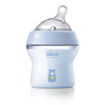 CHICCO Natural Feeling 150 ml-es cumisüveg fiúknak 0m+