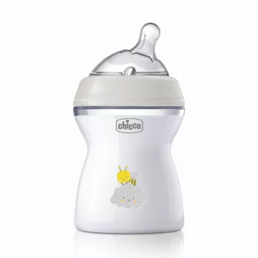 CHICCO Natural Feeling 250 ml semleges cumisüveg 2m+