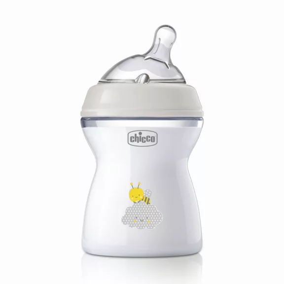 CHICCO Natural Feeling 250 ml semleges cumisüveg 2m+