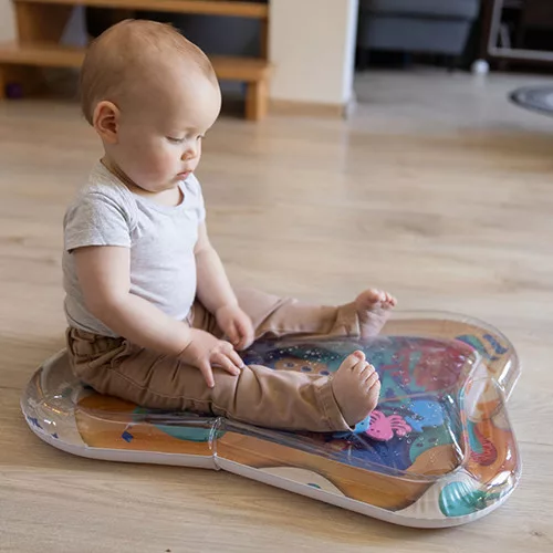 BABYONO Vízzel tölthető játszóalátét 66x50 cm, 3 hónapos kortól