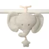 NATTOU Zenei játék Teddy elefánt 16 cm, 0m+