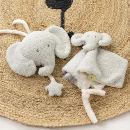 NATTOU Zenei játék Teddy elefánt 16 cm, 0m+