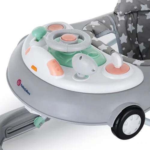 PETITE&MARS Bébikomp hanggal Cabrio Grey