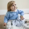 NATTOU Mazlíček mini Lapidou Glow világoskék 28 cm, 0 m+