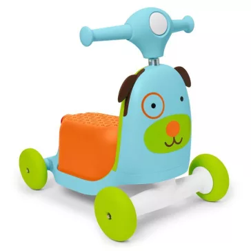   SKIP HOP Zoo ugrálókerekes 3 az 1-ben Ride-On Kutyus 12h+ 20 kg-ig